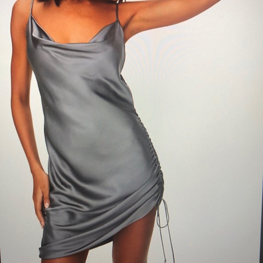 Wilfred Only Ruched Slip Dress